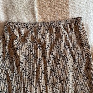 vintage pleated maxi skirt